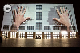 555 KUBIK | facade projection |