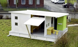 The Wall paper house offers cheap dry home for poor and displaced