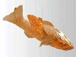 Frank Gehry : Fish Lamps
